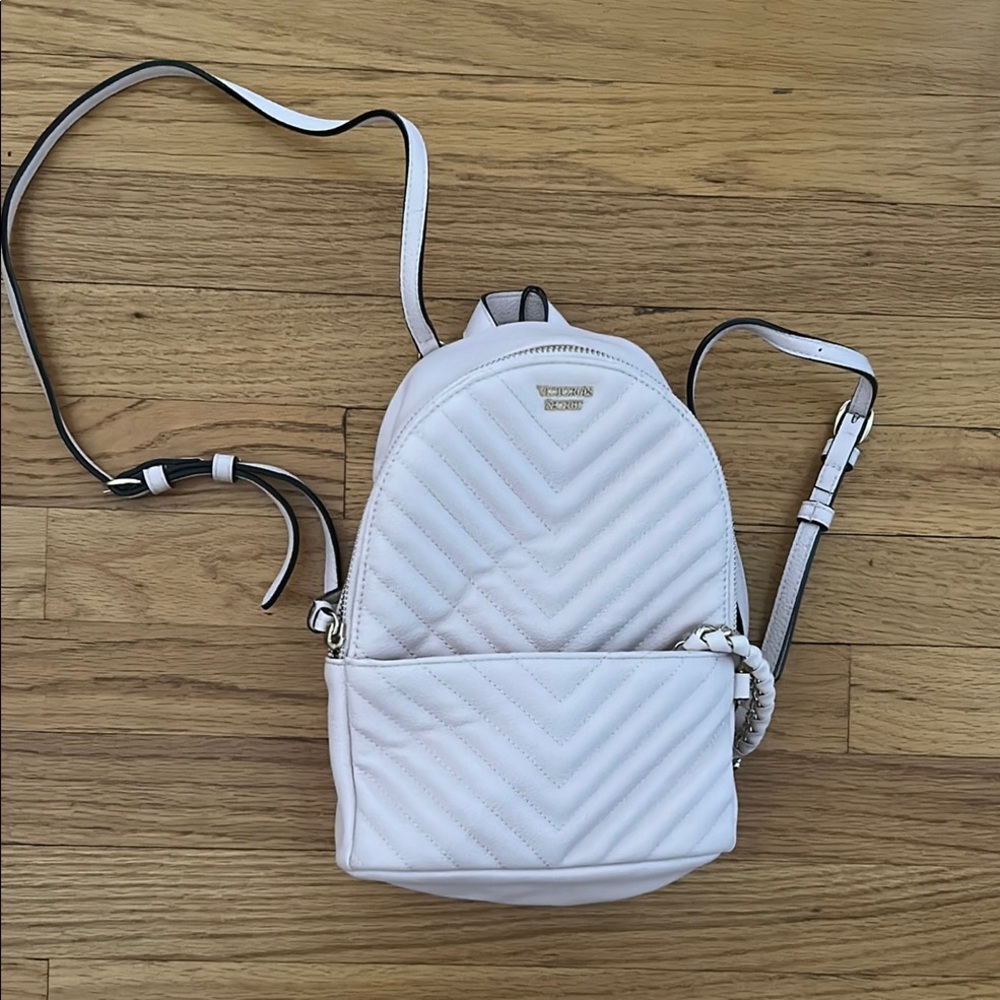 Dress Backpack - light pink Cream color
